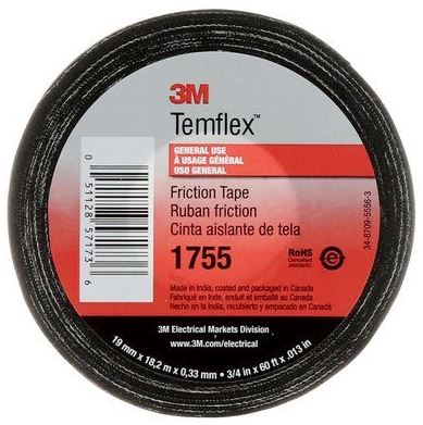 TAPE ELECTRICAL FRICTION BLK 3/4